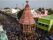 ஸ்ரீரங்கம் ரங்கநாதர் கோவில் சித்திரை தேரோட்டம் – பக்தர்கள் வழிபாடு