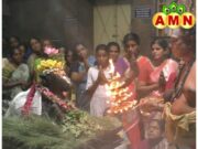 கரூர் ஐந்து ரோடு பாலாம்பிகா சமேத கோடீஸ்வரன் ஆலயத்தில் ஆனி மாத பிரதோஷ விழா