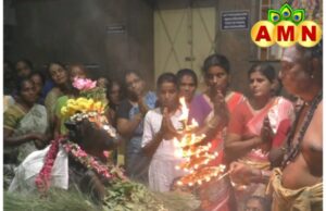 கரூர் ஐந்து ரோடு பாலாம்பிகா சமேத கோடீஸ்வரன் ஆலயத்தில் ஆனி மாத பிரதோஷ விழா