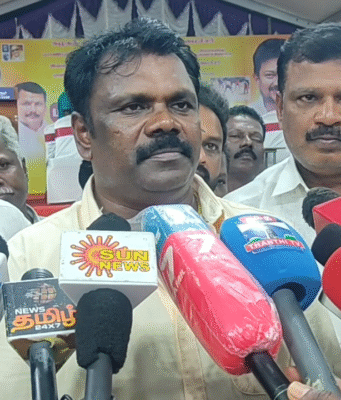 கரூரில் கபடி வீரர் மணத்தி கணேசன் பேட்டி“3% போதாது!”