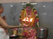 கரூர் வஞ்சுலீஸ்வரர் ஆலயத்தில் சிறப்பு அபிஷேகம்